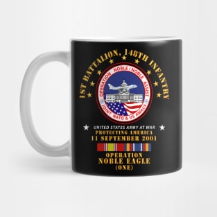 1st Bn 148th Infantry - 911 - ONE w SVC - Seal Mug